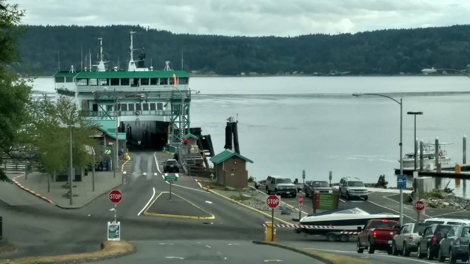 Vashon Island Point Defiance Ferry dock