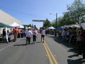 Vashon Island Strawberry Festival Booths