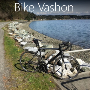 Biking on Vashon Island Washington, where to bike and where not to bike on Vashon.