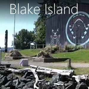 Visiting Blake Island from Vashon Island Washington