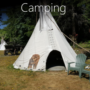 Camping on Vashon Island Washington. Where to camp.