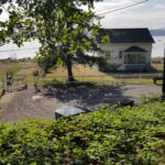 Point Robinson Lighthouse on Vashon Island - lower parking lot