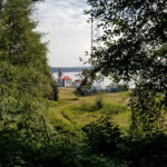 Point Robinson Lighthouse on Vashon Island - walking down to the lower parking lot