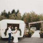 Vashon Wedding Bartender - My Little Dahlia Mobile Bar - bride and Groom