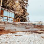 Camp Burton - Vashon Island - beach and boats